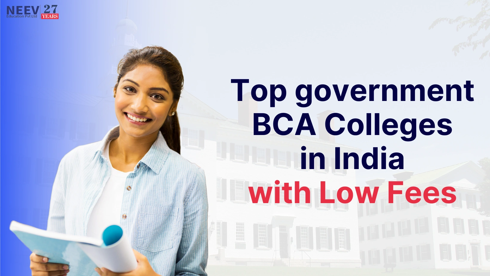 Top government BCA Colleges in India with Low Fees