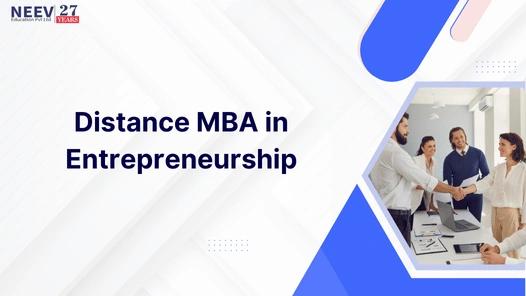 Distance MBA in Entrepreneurship